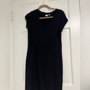 BLACK GAP TSHIRT DRESS XS GUC